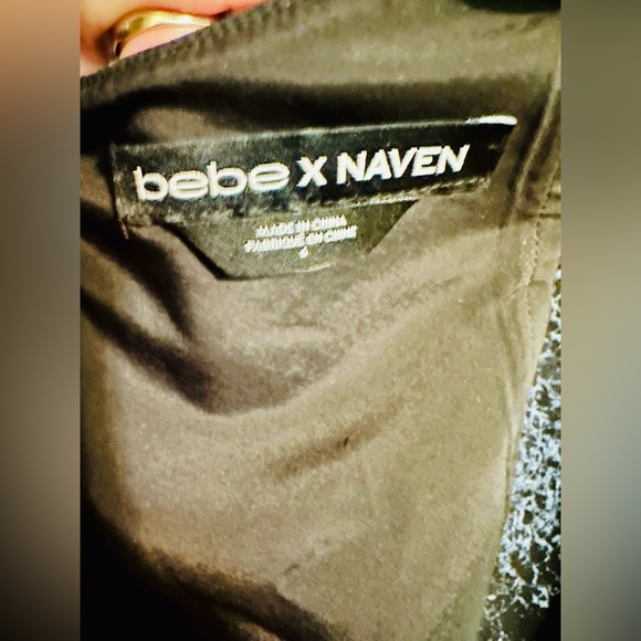 Bebe x Naven Floral Criss Cross Back Dress - Picture 7 of 7